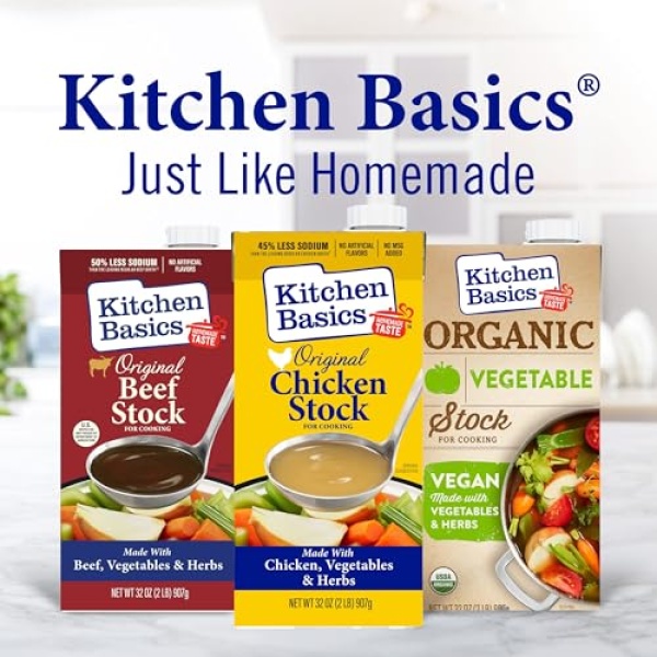 Kitchen Basics Organic Veg Stock, 946 ml