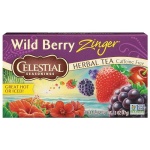 Celestial Wild Berry Zinger Herbal Tea, 20 Bags