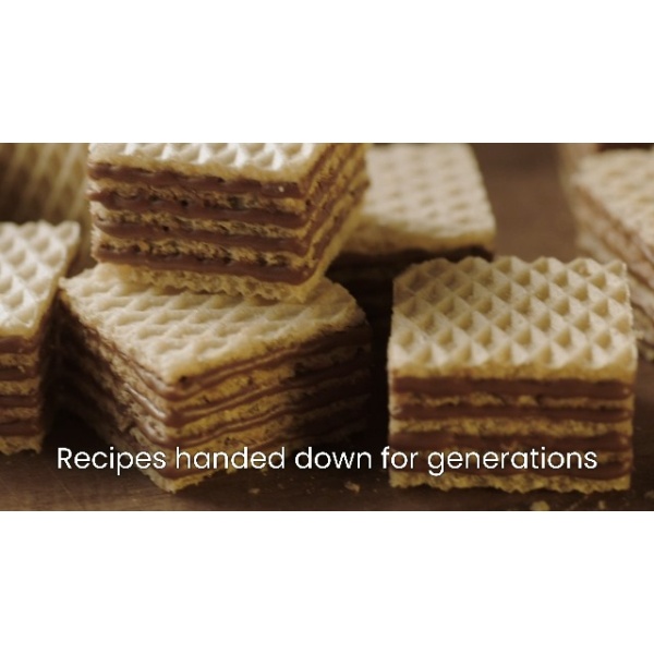 Loacker Quadratini Espresso Wafer Cookies - 6 Pack