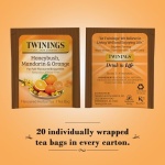 Twinings Honeybush Mandarin & Orange Herbal Tea, 20 Bags
