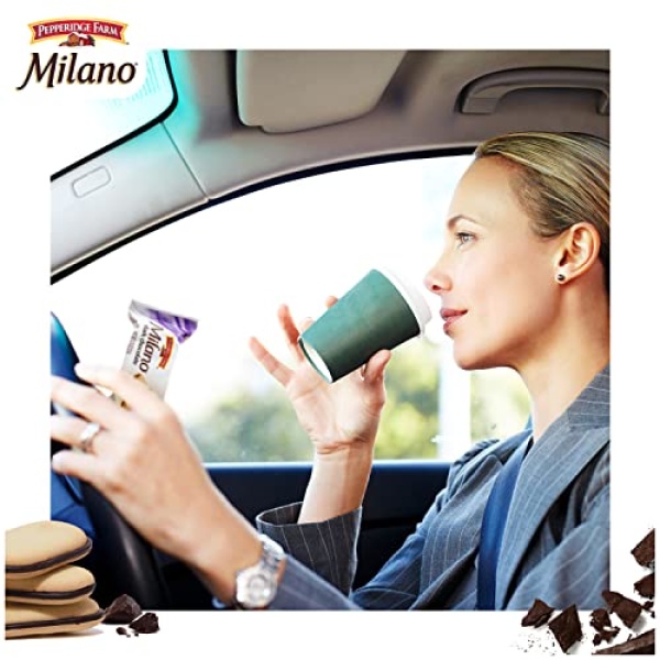 Milano Dark Chocolate Cookies, 20 Packs, 2 per Pack