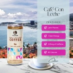 Culturi Organic Cold Brew Coffee with Milk & Sugar (12 Cans)