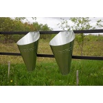 YARDBIRD 43649 Steel 2-Pack Large Galvanized Cones
