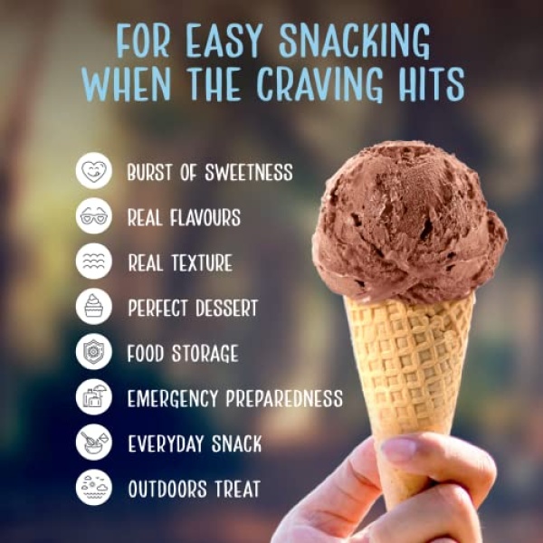 Super Garden Freeze Dried Chocolate Ice Cream (40g)