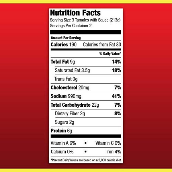 Hormel Beef Tamales 425g (8 Pack)