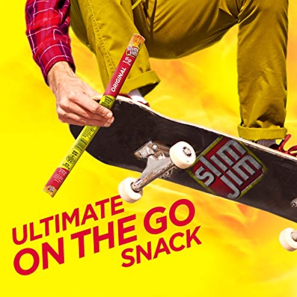 Slim Jim Giant Smoked Meat Sticks, Original, 27.5g