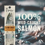 EPIC Smoked Salmon Strips, Wild Caught, 20 ct, 22.7g