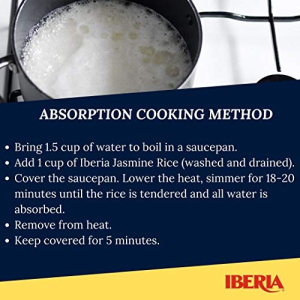 Iberia Jasmine Rice, 2.27 kg Long Grain Enriched