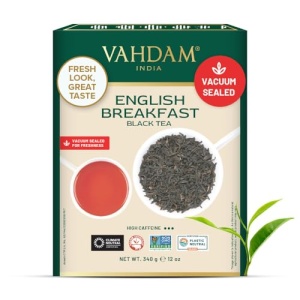 VAHDAM English Breakfast Black Tea Leaves 340g