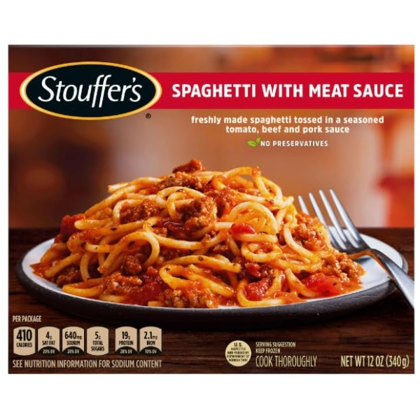 Salutem Vita - Stouffer's Ketchup Meatloaf & Spaghetti Meals
