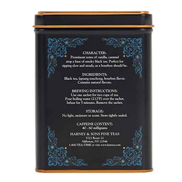 Harney & Sons Black Cask Bourbon Tea, 20 Sachets