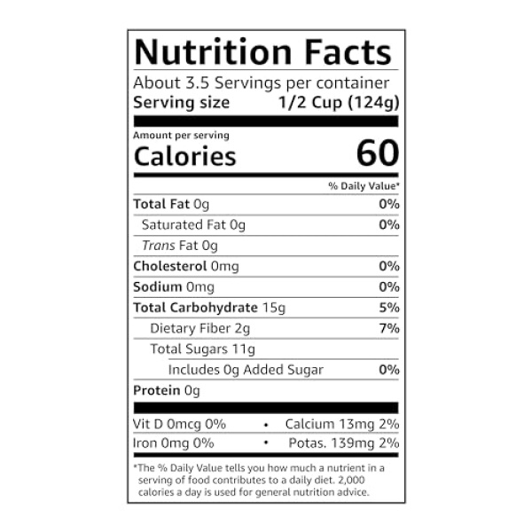 Amazon Fresh Sliced Pears in Pear Juice, 425g