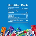 Airheads Variety Box, 60 Full Size Fruit Taffy Bars