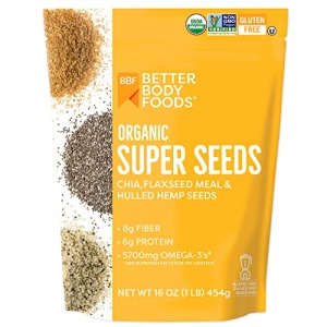 BetterBody Foods Organic Super Seeds Blend, 454g