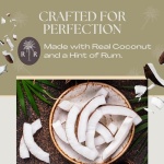 Rum Runner Coconut Rum Cake, Moist & Flavorful, Real Coconut