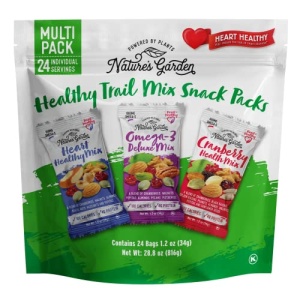 Nature's Garden Healthy Trail Mix – 24 Snack Packs (816g)