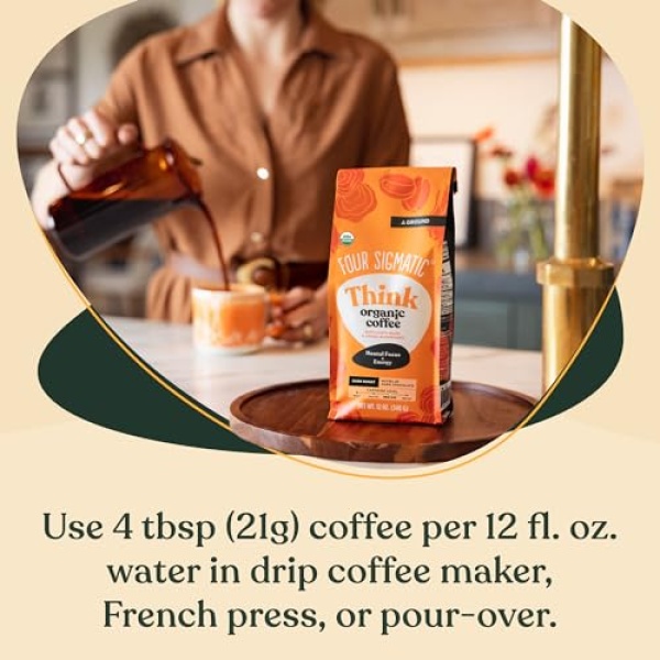Four Sigmatic Think Mushroom Coffee | 340g Bag