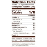 Milano Milk Chocolate Cookies, 170g Bag (15 Cookies)
