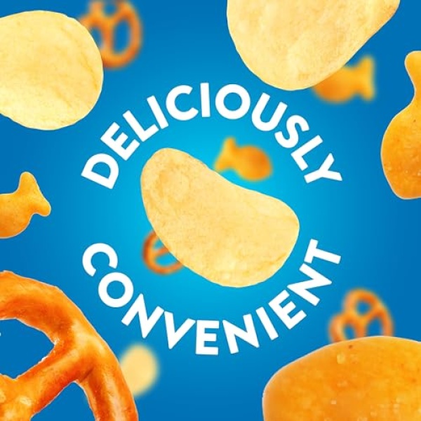 Goldfish, Snyder's Pretzels, Cape Cod Chips Variety Pack, 40 Ct