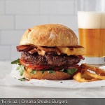 Omaha Steaks Burgers & Franks Flight (16x Burgers, 16x Franks)