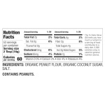 PBfit Organic Peanut Butter Powder, 7g Protein, 850g