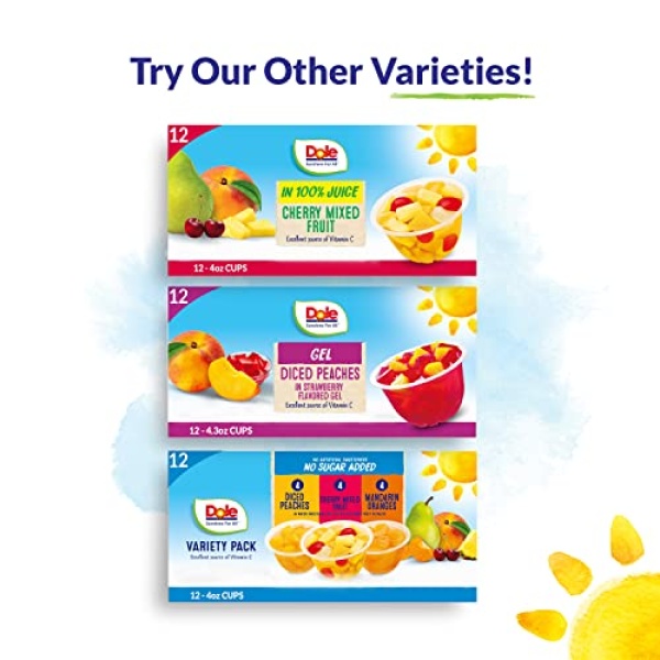 Dole Fruit Bowls Pineapple & Tropical Fruit in Juice, 113g