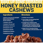 PLANTERS Deluxe Honey Roasted Cashews, 234g Canister