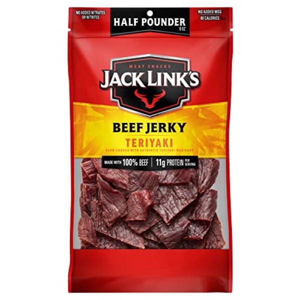 Jack Link's Teriyaki Beef Jerky, 227g - 96% Fat Free