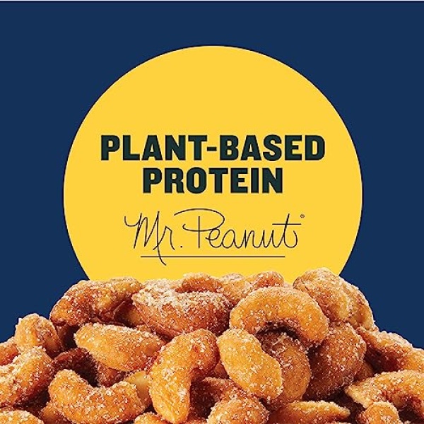 PLANTERS Deluxe Honey Roasted Cashews, 234g Canister