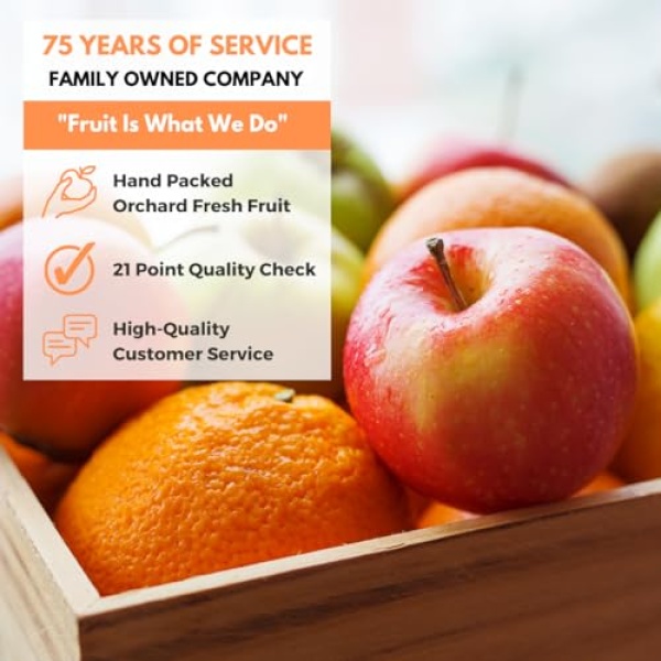 Gourmet Fruit Gift Pack, 9kg Orchard Fresh Fruit, 32 pieces