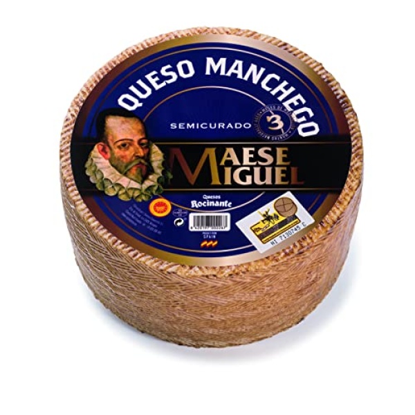 Manchego Cheese Whole Wheel - Approx 900g