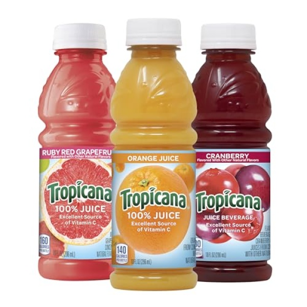Tropicana Juice Beverage, 3 Flavors, 300 ml (Pack of 24)