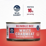 Bumble Bee White Flake Crabmeat in Water, 170g Can