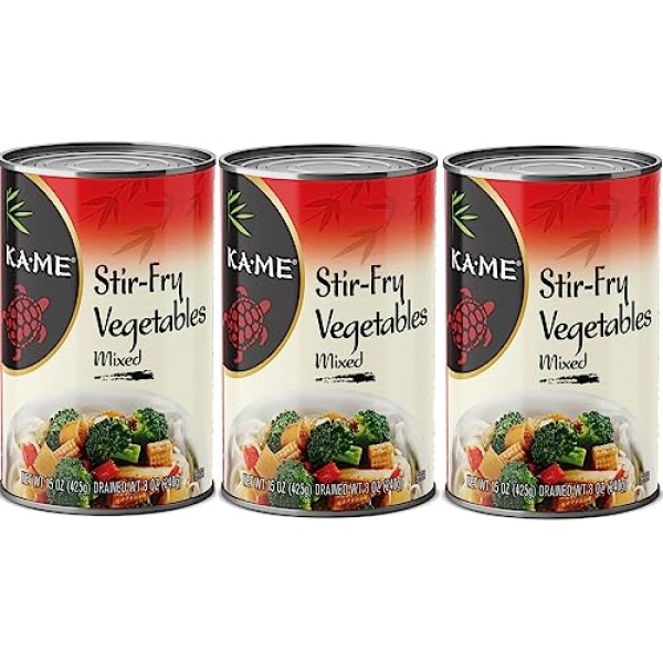 KA-ME Stir-Fry Vegetables, 425g (Pack of 3)