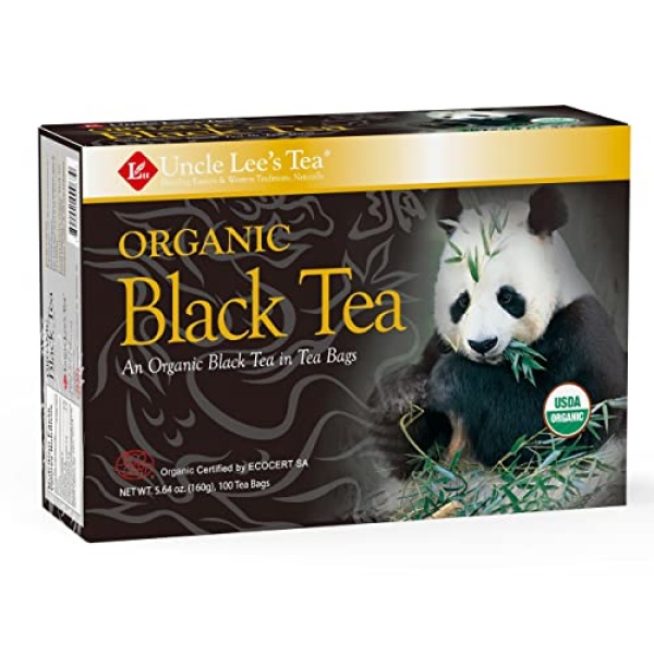 Uncle Lee's Organic Black Tea, 100 Bags