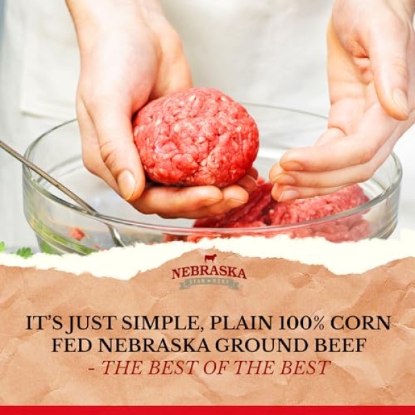 Nebraska Star Beef Angus Ground Beef (10-454g packs)