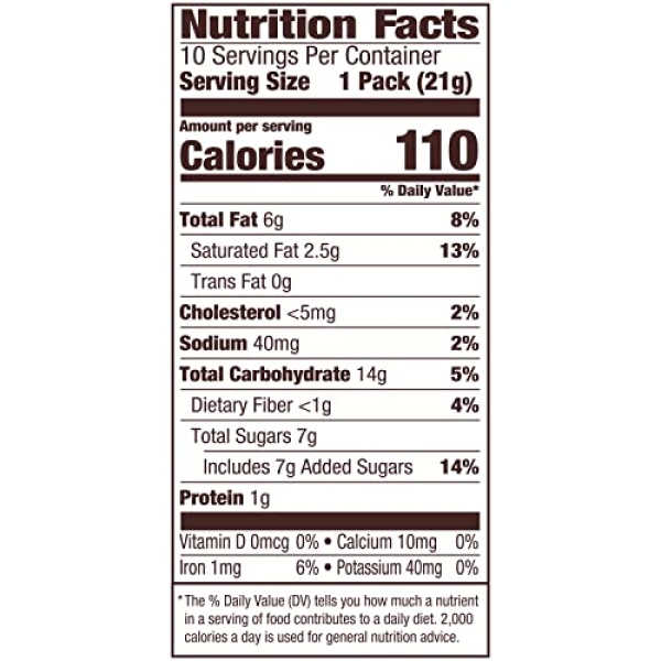 Milano Dark Chocolate Cookies, 10 Packs, 2 per Pack