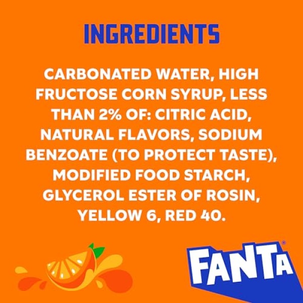 FANTA ORANGE CAN 222 ML X10