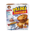 Little Debbie Choc Chip Mini Muffins, 5 Pouches, 240g Box
