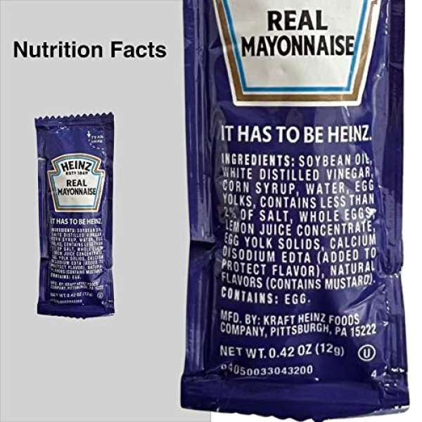 RiverBlue Ketchup Mustard Mayo Packets (150 Pack)
