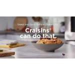 Ocean Spray Craisins Dried Cranberries, Original, 1.36 kg