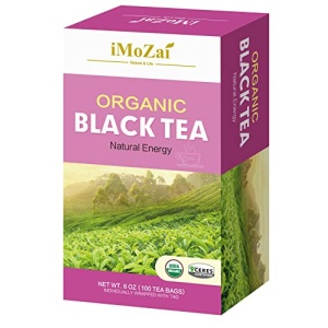 Imozai Organic Black Tea Bags 100 Count