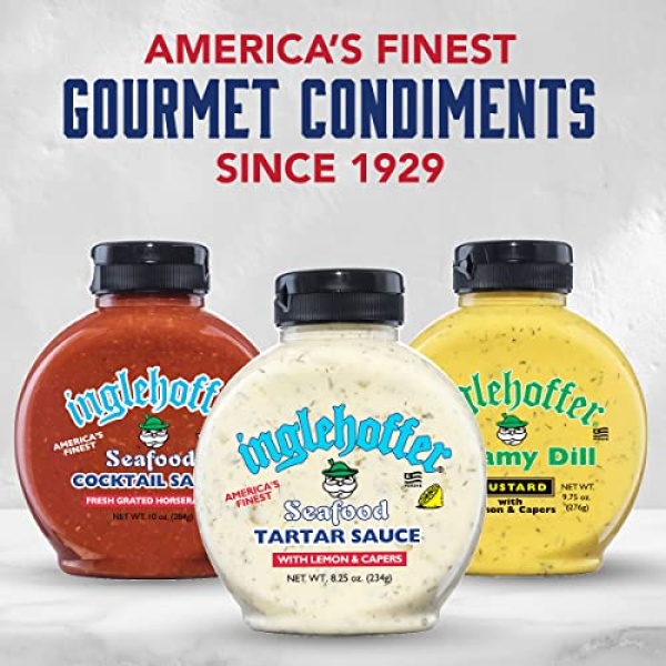 Inglehoffer Seafood Tartar Sauce, 235 ml Squeeze Bottle