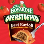 Chef Boyardee Overstuffed Beef Ravioli, 425g Can