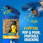 Planters Pop & Pour Dry Roasted Sunflower Seeds, 4 Jars