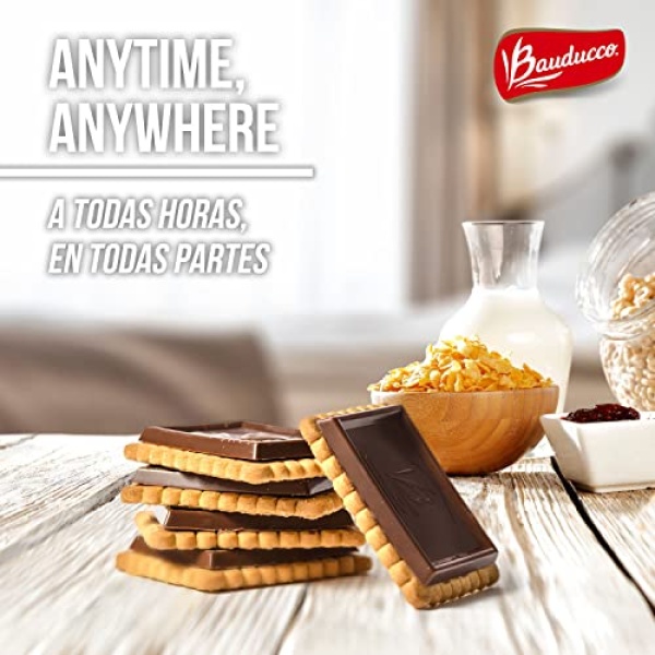 Bauducco Choco Biscuit Cookies - 40 pk, 717g
