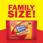 Nutter Butter Double Nutty Cookies, Family Size, 433g