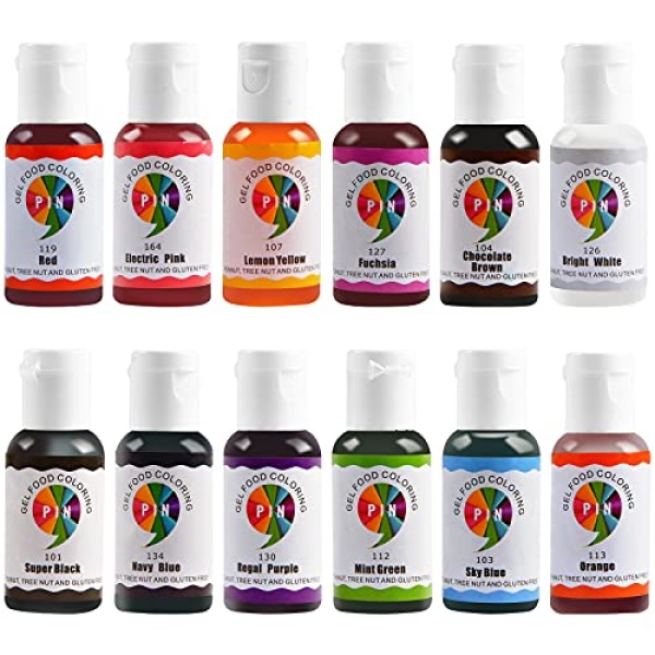 Gel-Based Edible Food Color for Baking (Metric)