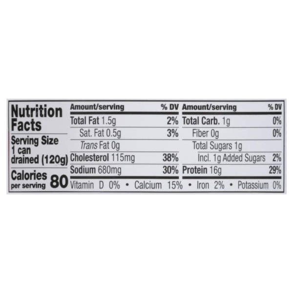 Bumble Bee White Flake Crabmeat in Water, 170g Can
