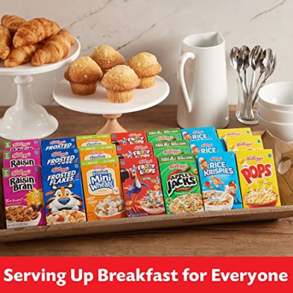 Kellogg's Cold Cereal Variety Pack (48 Boxes)